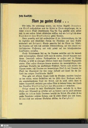 Nun zu guter Letzt ...