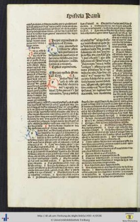 Epistola Pauli ad Tytum cum postilla