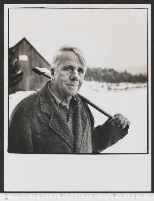 Porträtaufnahme Robert Frost