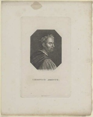 Bildnis des Lodovico Ariosto