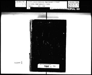 Alte Aufschrift: "Concepta der Leibgeding [Leibgedinge], Ubergab und Lehen Brieve" (Hand 16. Jh.)