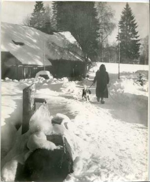 Spaziergang im Schnee