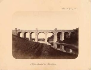 Schlesische Gebirgsbahn. Bober-Viadukt, Hirschberg: Ansicht