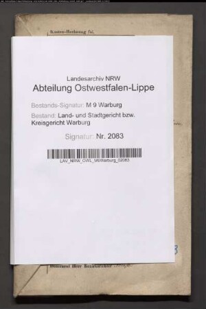 Erblasser: Hillebrand, Therese: