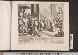 Die Heilige Katharina von Sienma diktiert Briefe an ihre Sekretäre, erhält die Erlaubnis im Aufrtag der Kirche zu reisen und bekommt einen geistlichen Führer zugewiesen.