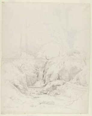 Wasserfall des Grobbachs bei Geroldsau