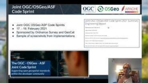 Neues aus dem OGC - Das Jahr 2021? Was lief schon? Was kommt noch?