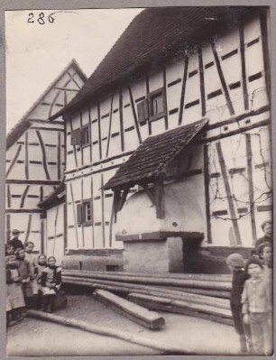 Fachwerk mit Backofen