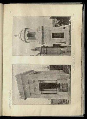 Grabdenkmäler in Budapest. Architekt: Sigmund Quittner.