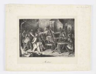 Morton, Blatt 6 der Folge "Scheffers lithographische Skizzen von 1826"