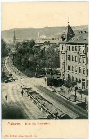Meißen. Blick ins Triebischtal
