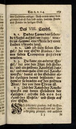 165-182, VIII. Capitel