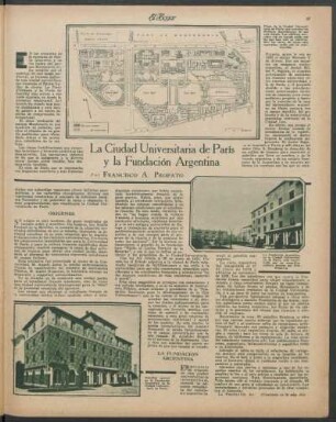 La Ciudad Universitaria de París y la Fundación Argentina