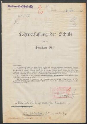 1929/30: Jahresbericht ... - 1929/30
