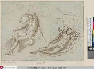 [Studien zu männlichen Körpern; Studies of male nude figures]