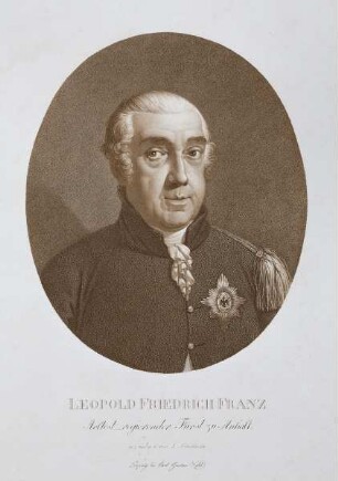 Fürst Leopold Friedrich Franz von Anhalt Dessau