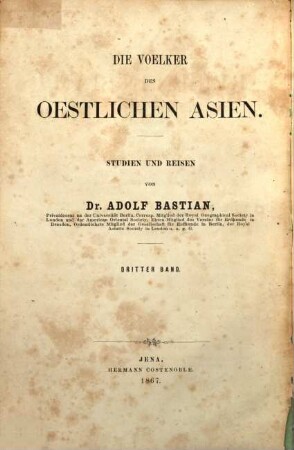 Reisen in Siam im Jahre 1863