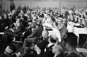 Freiburg: Stadthalle; FDP 22. Bundesparteitag, Publikum - Delegierte