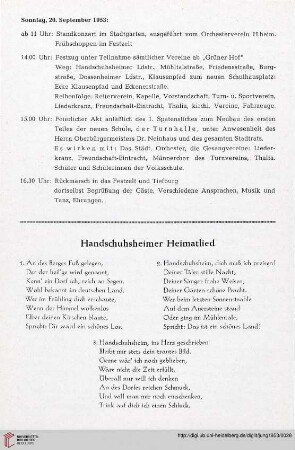 Handschuhsheimer Heimatlied
