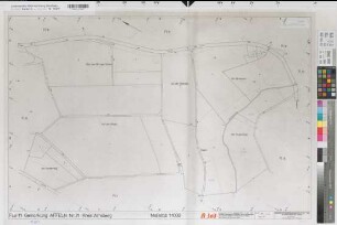 Affeln (Neuenrade), Altenaffeln (Neuenrade), Umlegung Affeln  Altenaffeln, Rahmenkarte Affeln Flur 11