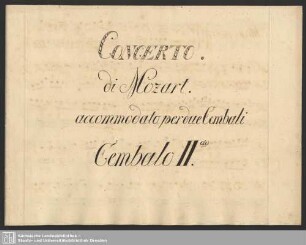 Cembalo II.