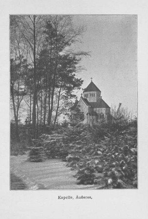 Kapelle, Äußeres.