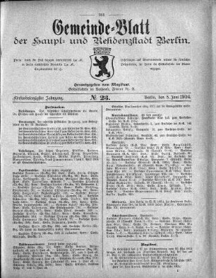 1904,23: No. 23, 5. Juni 1904