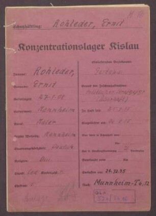 Rohleder, Ernst