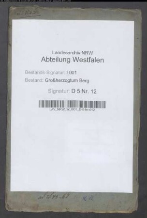Verzeichnis der Fischereien in der Inspektion Dortmund
