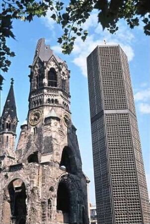 Berlin: Kaiser-Wilhelm-Gedächtniskirche; Ruine