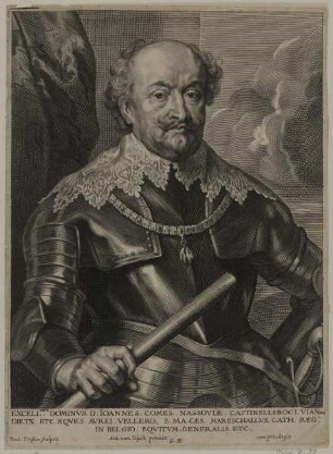 Bildnis des Ioannes comes Nassoviae