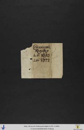 [2rv] Beiliegendes Papierfragment.