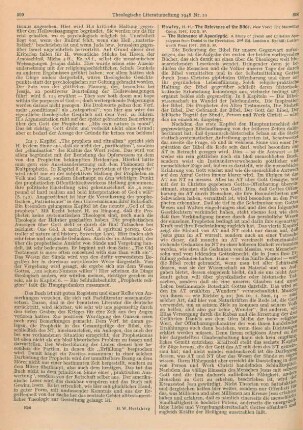 600-601 [Rezension] Rowley, Harold H., The relevance of the Bible
