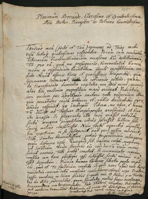 15 lat. Briefe, Herborn 1688–1698