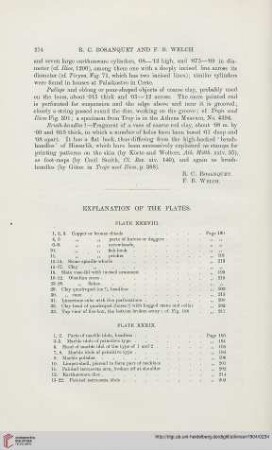 Explanation of the plates