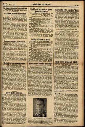 Zweite Ausgabe vom Montag, den 10. Februar 1941.