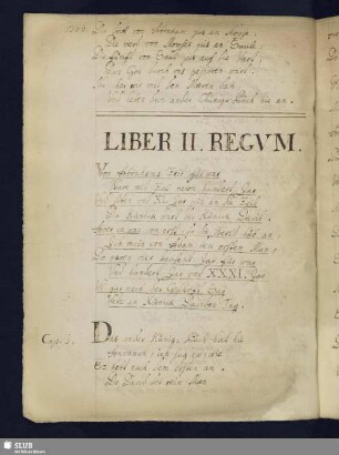 S. 1386-1572: Liber II. Regvm.
