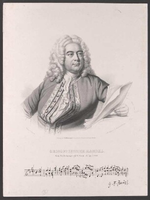 Porträt Georg Friedrich Händel