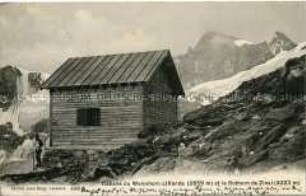 Ansicht der Weisshorn-Hütte