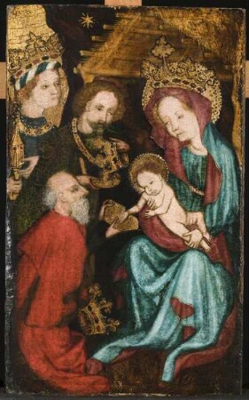 Marienaltar — Anbetung der Heiligen drei Könige