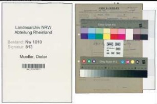 Entnazifizierung Dieter Moeller , geb. (Militaerregierung Dolmetscher)