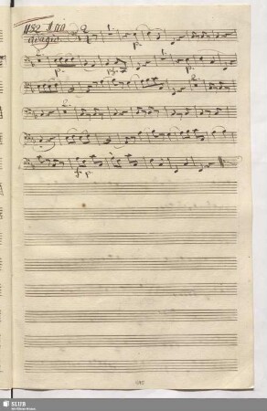 1182. Aria: Miei sospiri che intorno volate / Naumann, J.G.
