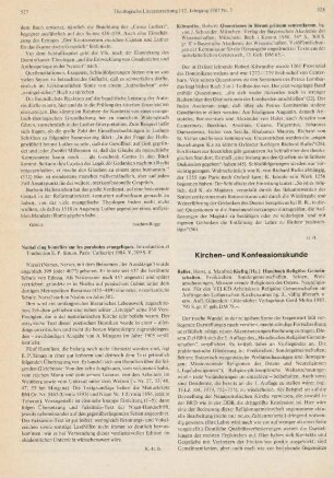 528-529 [Rezension] Handbuch religiöse Gemeinschaften