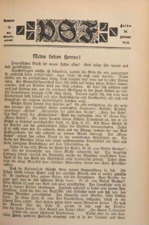 Ausgabe vom 24. Februar 1918