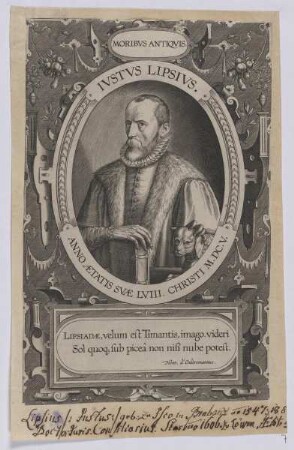 Bildnis des Ivstvs Lipsivs