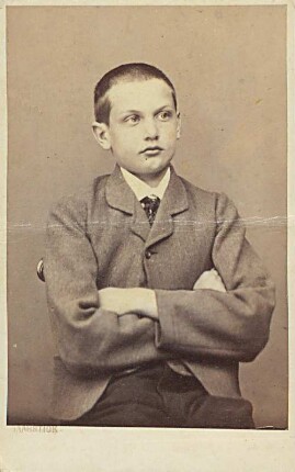 Leo Schily, Jugendbildnis, Porträt