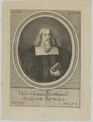 Bildnis des Valentinus Heerbrand