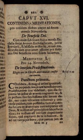 921-941, Caput XVI.