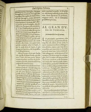 Al Gran Duca Di Toscana, Del modo delle Fortificationi.