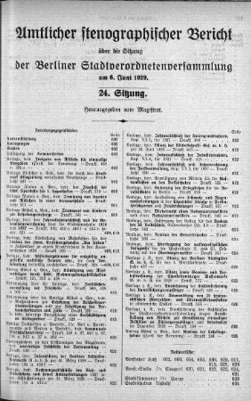 Sitzung 24, 6. Juni 1929